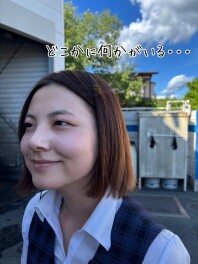 洗車中に起こった出来事・・・